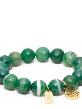 ✨Authentic Coach Jade Stretch Bracelet✨